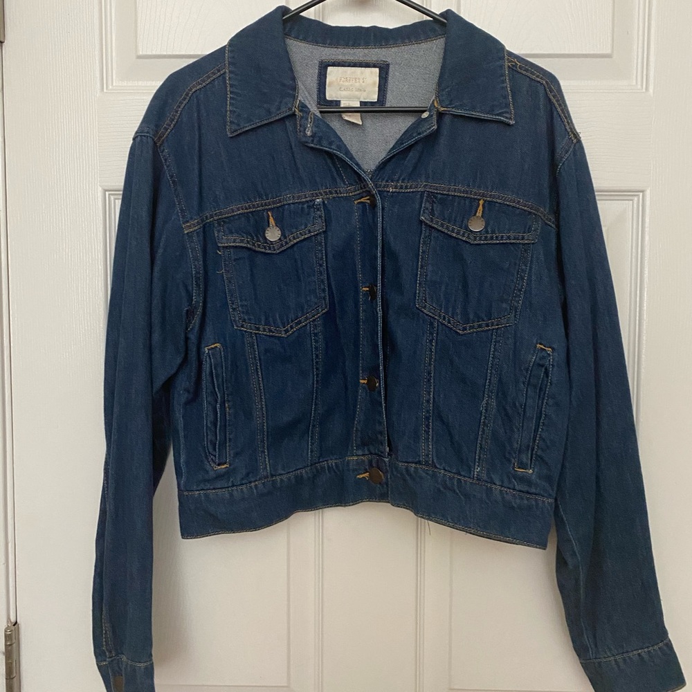 Forever 21 oversized denim jacket